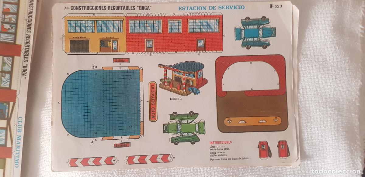Coleccionismo recortables: 6 CONSTRUCCIONES RECORTABLES (BOGA) - Foto 6