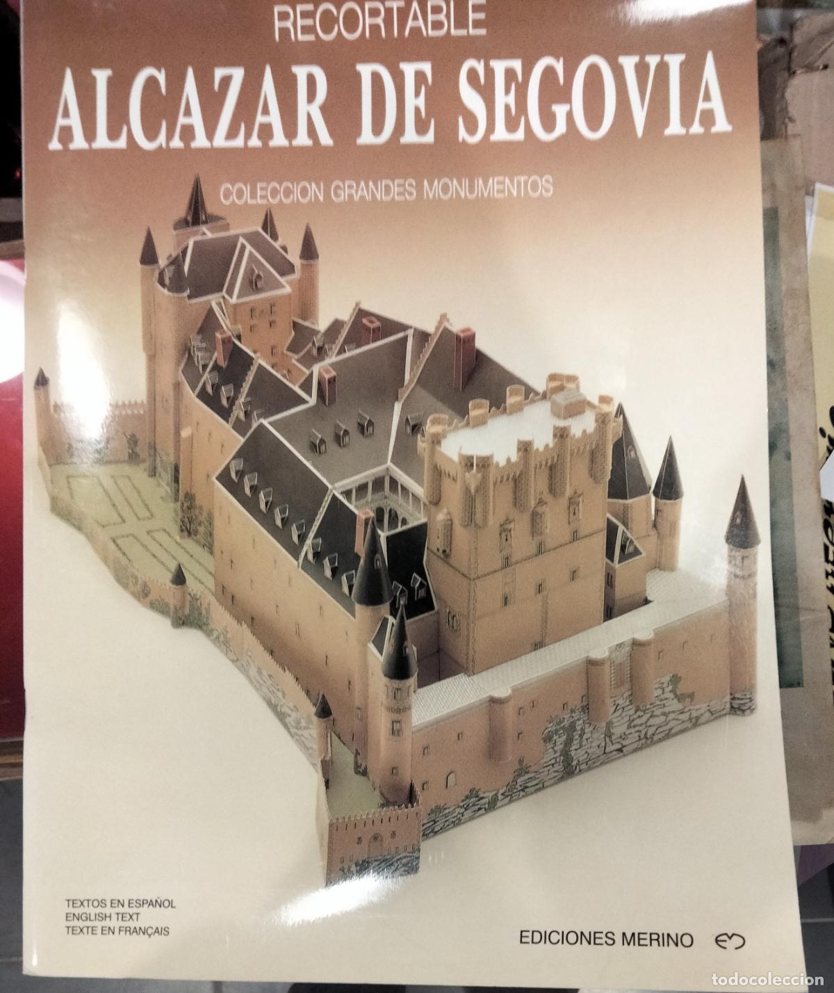Coleccionismo recortables: REcortable El Alcazar de Segovia - Foto 1
