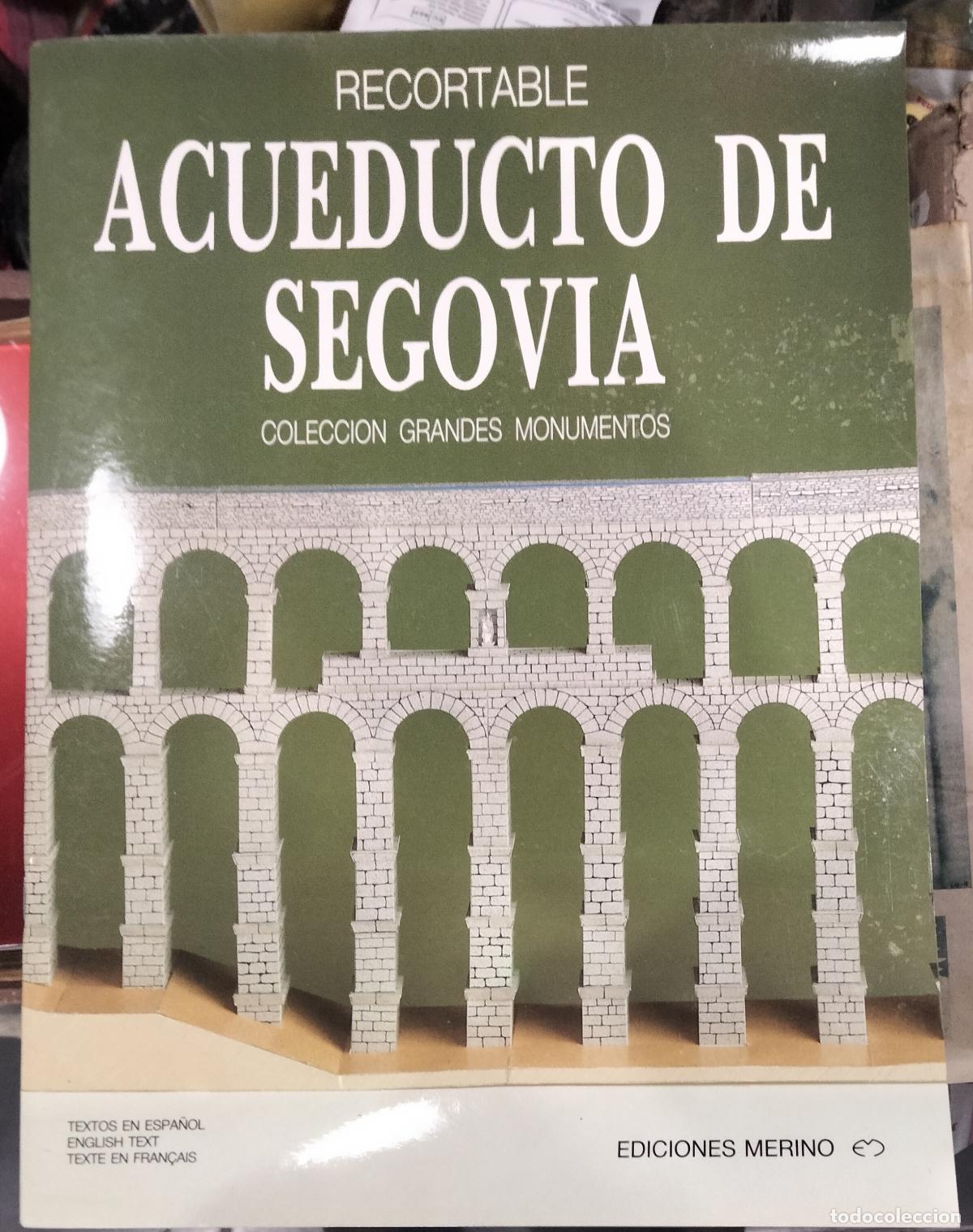 Coleccionismo recortables: Recortable El Acueducto de Segovia - Foto 1
