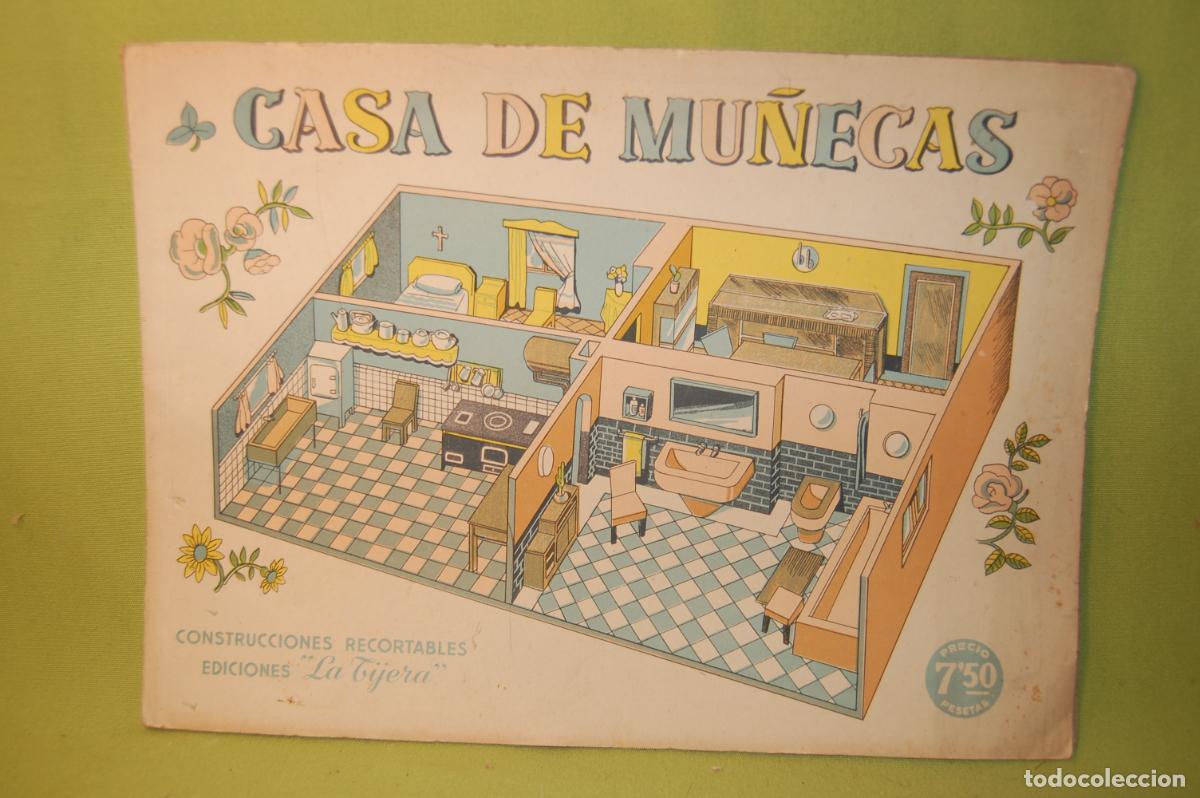 Coleccionismo recortables: CASA DE MU&Ntilde;ECAS RECORTABLE DE EDICIONES LA TIJERA (MADRID) - Foto 2