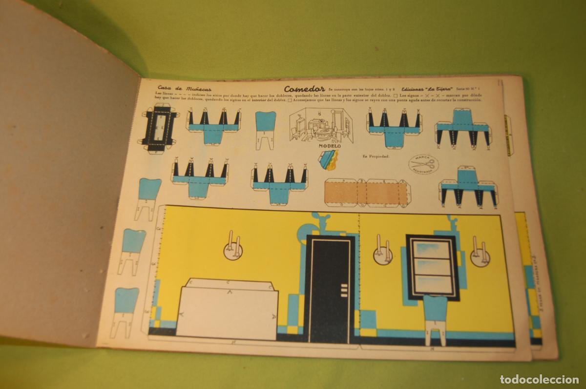 Coleccionismo recortables: CASA DE MU&Ntilde;ECAS RECORTABLE DE EDICIONES LA TIJERA (MADRID) - Foto 3