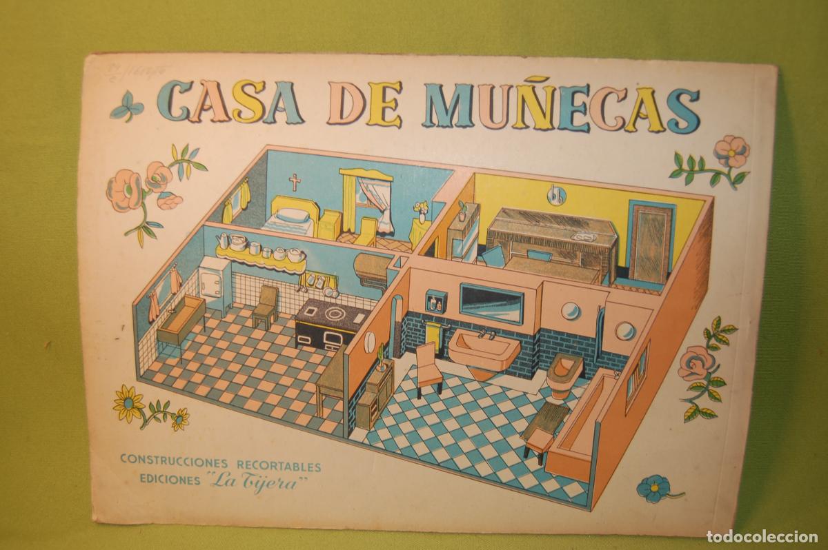 Coleccionismo recortables: CASA DE MU&Ntilde;ECAS RECORTABLE DE EDICIONES LA TIJERA (MADRID) - Foto 1