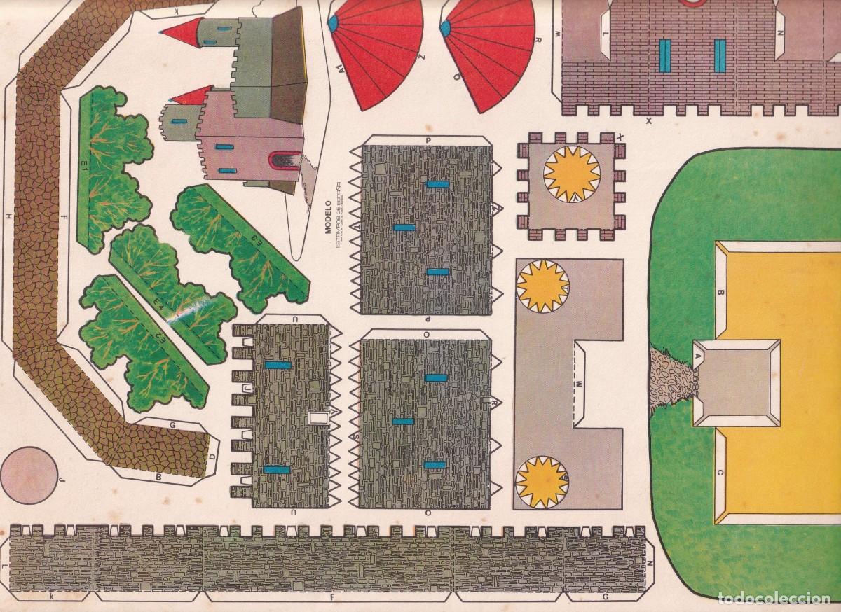 Coleccionismo recortables: RECORTABLES ESTAMPAS DE ESPA&Ntilde;A - CASTILLO - Foto 1