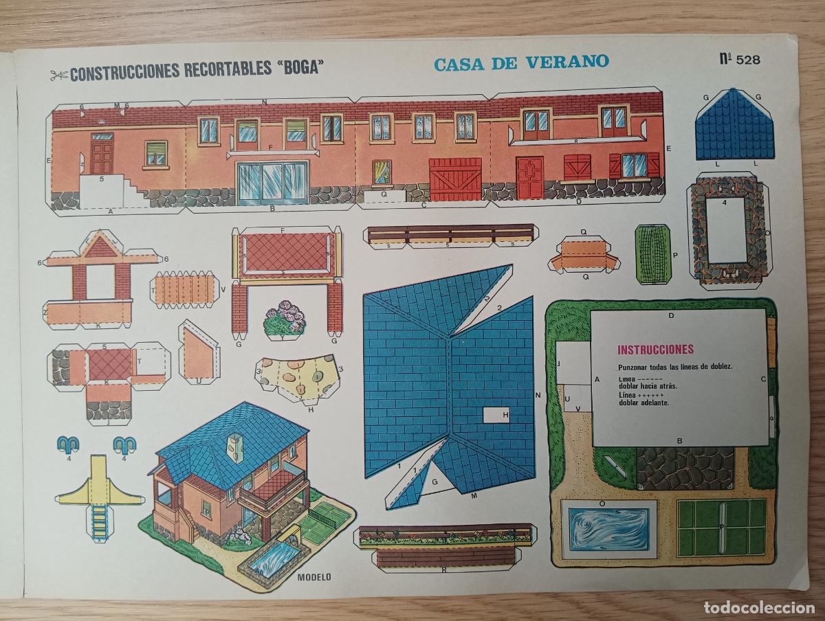 Coleccionismo recortables: Casa de verano. Recortable. - Foto 1
