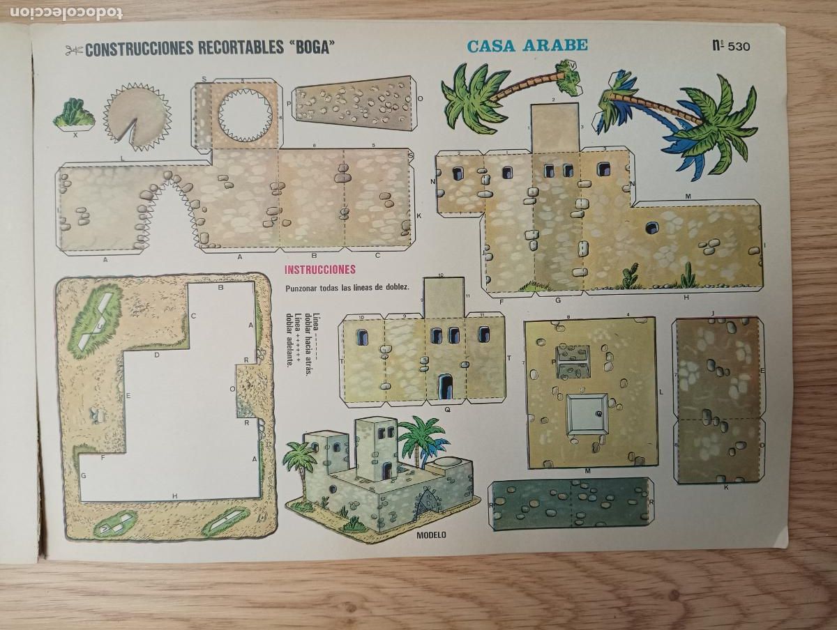 Coleccionismo recortables: Casa &Aacute;rabe. Recortable. - Foto 1