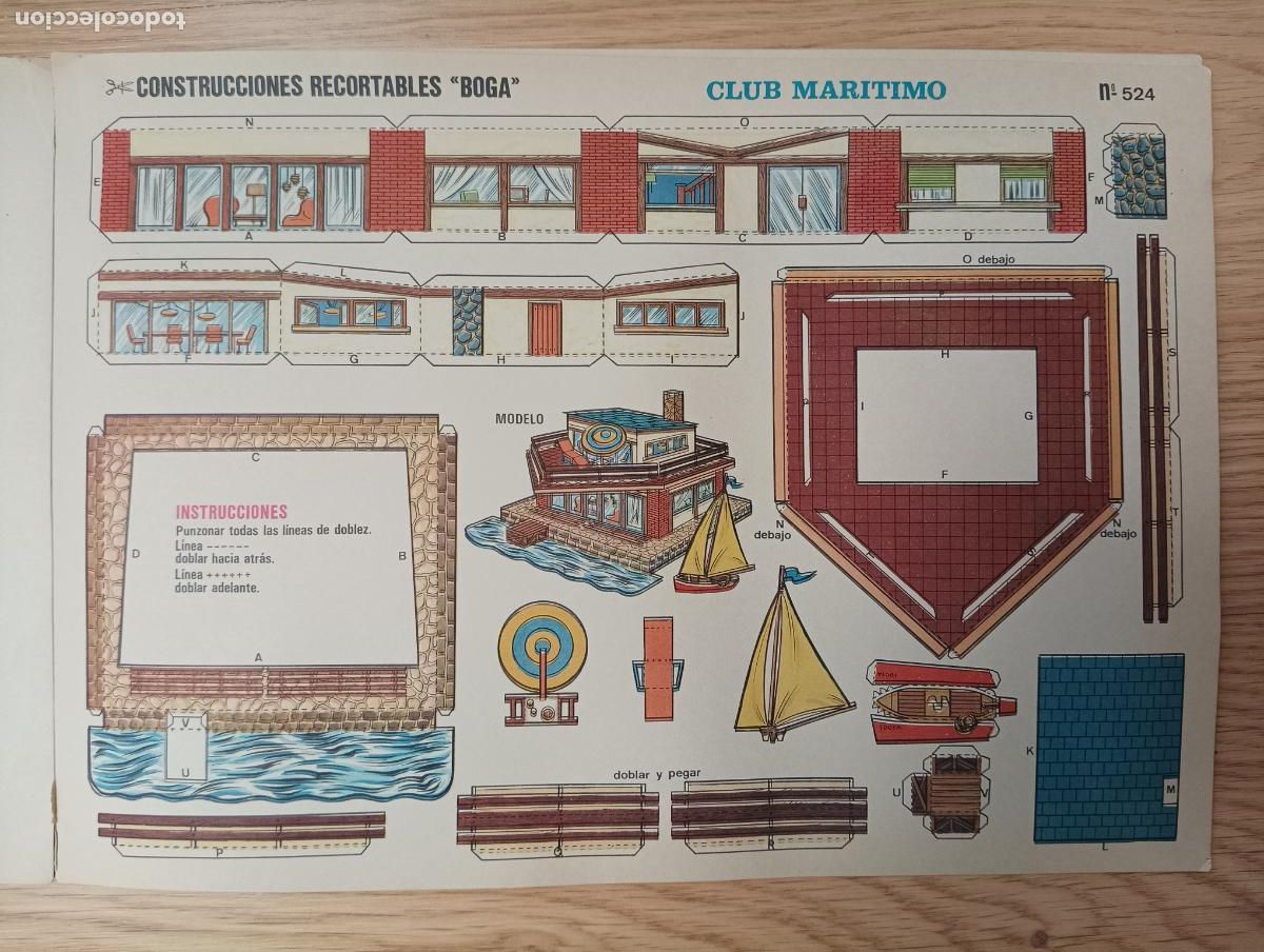 Coleccionismo recortables: Club mar&iacute;timo. Recortable. - Foto 1
