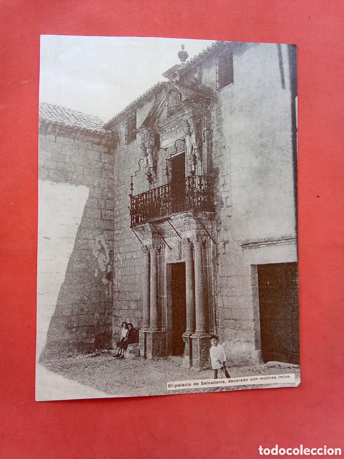 Coleccionismo recortables: RECORTES .EL PALACIO DE SALVATIERRA - Foto 1