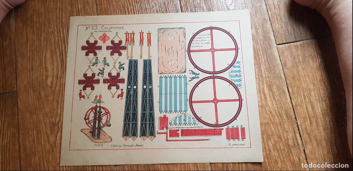 Coleccionismo recortables: RECORTABLE COLUMPIOS EDICIONES HERNANDO - Foto 1