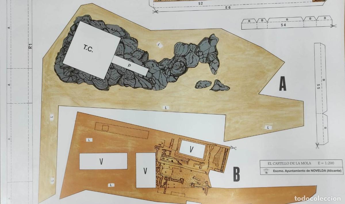 Coleccionismo recortables: EL CASTILLO DE LA MOLA (RECORTABLE) - Foto 3