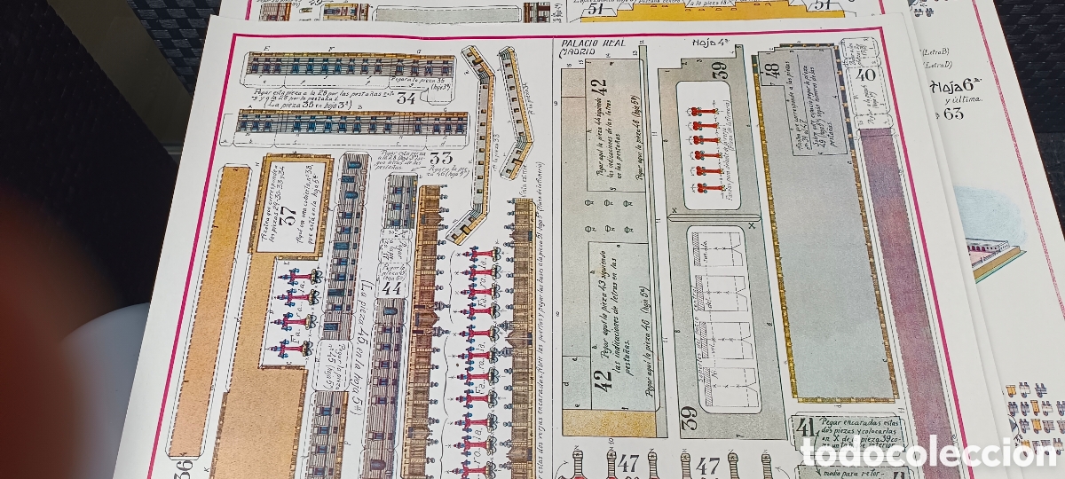 Coleccionismo recortables: RECORTABLE PALACIO REAL MADRID - Foto 7