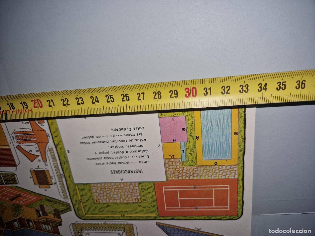 Coleccionismo recortables: CONSTRUCCIONES RECORTABLES , CASA VERANO. - Foto 2