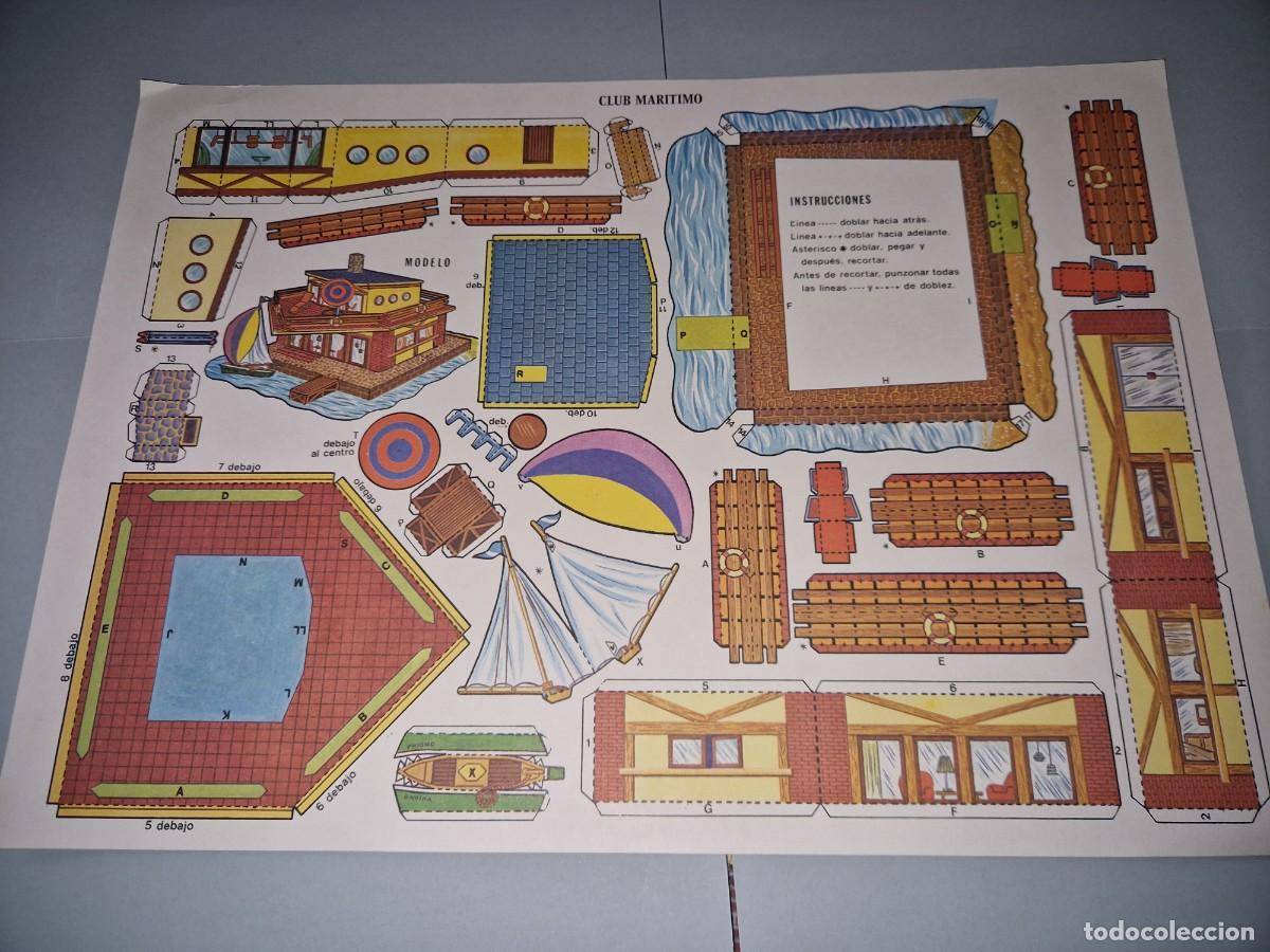 Coleccionismo recortables: CONSTRUCCIONES RECORTABLES , CLUB MARITIMO - Foto 1