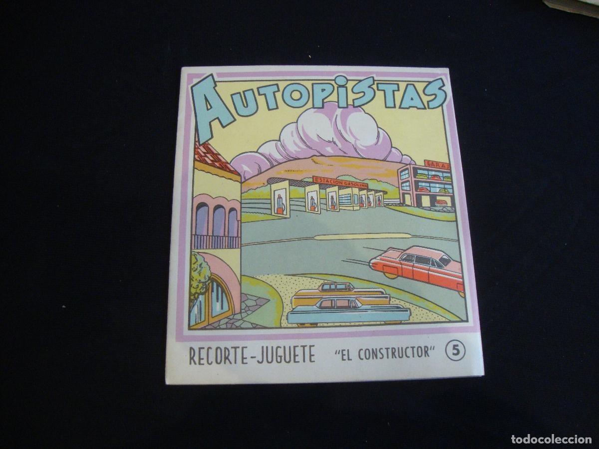 Coleccionismo recortables: RECORTE JUGUETE EL CONSTRUCTOR AUTOPISTAS RECORTABLE - Foto 1