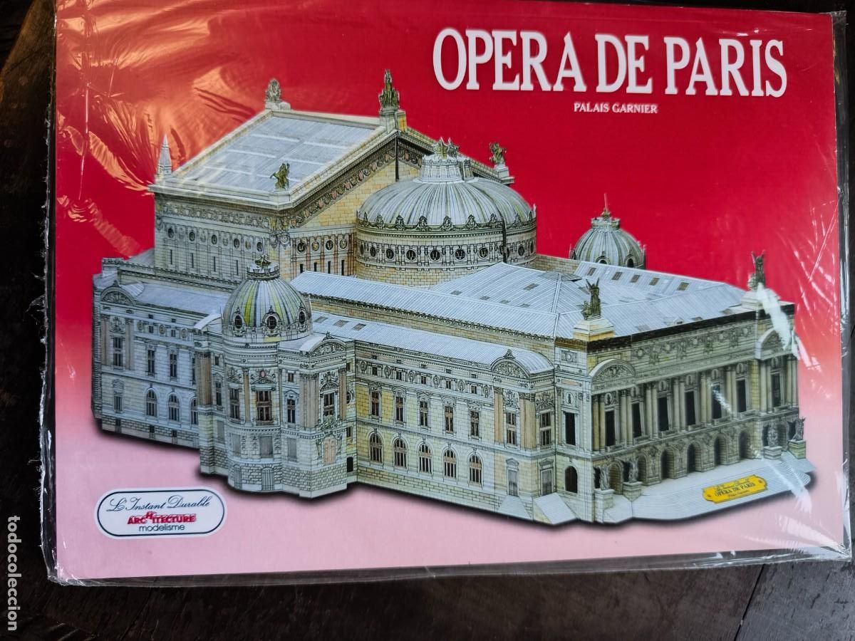 Coleccionismo Recortables: Opera de Paris. Maqueta recortable. Instant Durable
