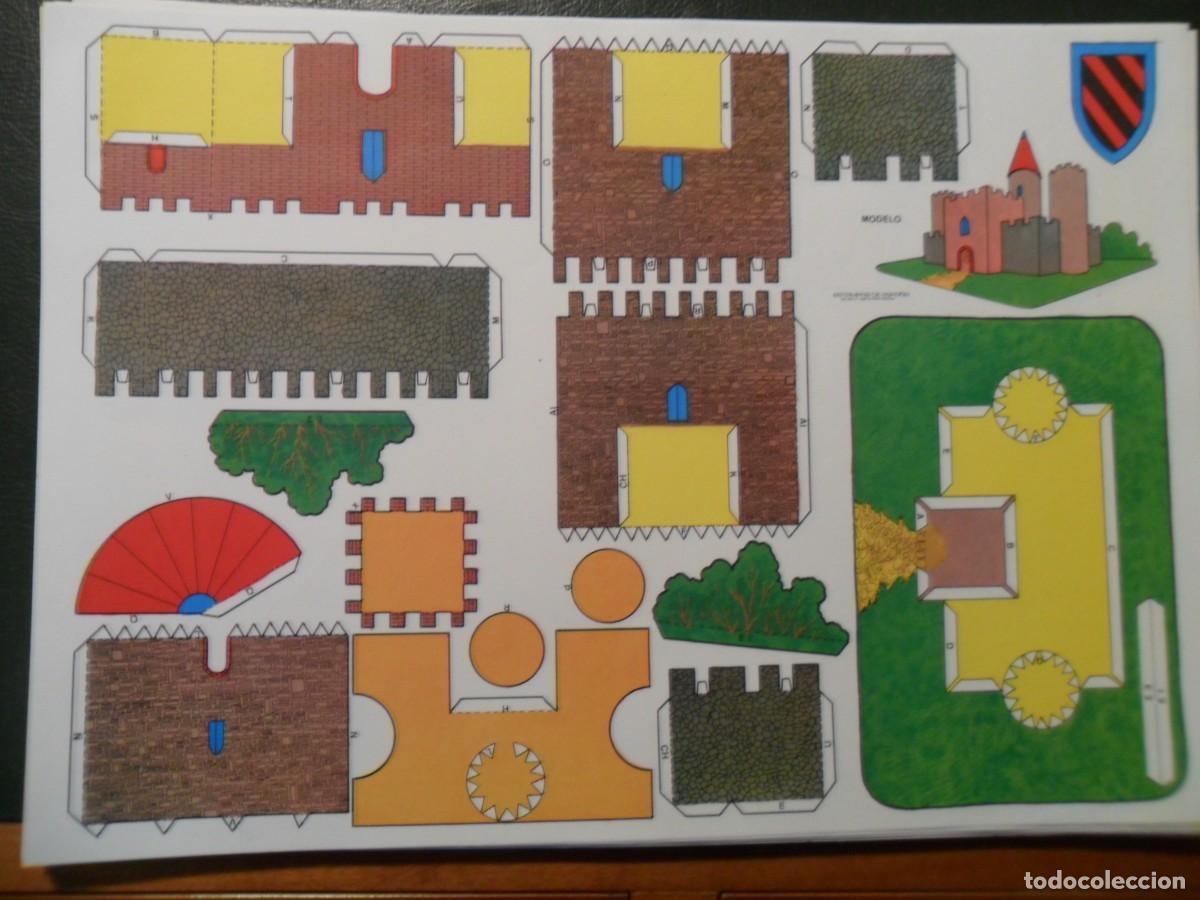 Coleccionismo Recortables: ESTAMPAS DE ESPA&Ntilde;A CASTILLO A&Ntilde;OS 60
