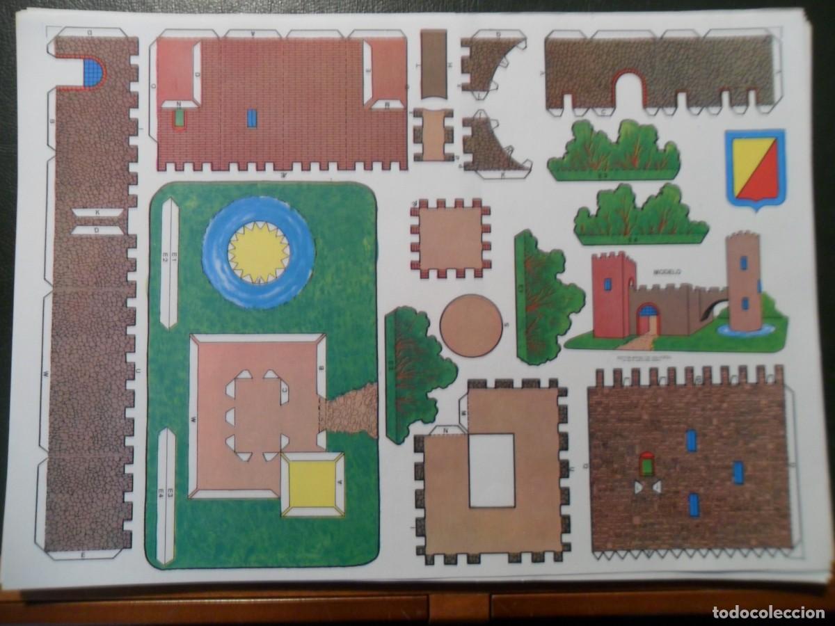 Coleccionismo Recortables: ESTAMPAS DE ESPA&Ntilde;A CASTILLO A&Ntilde;OS 60
