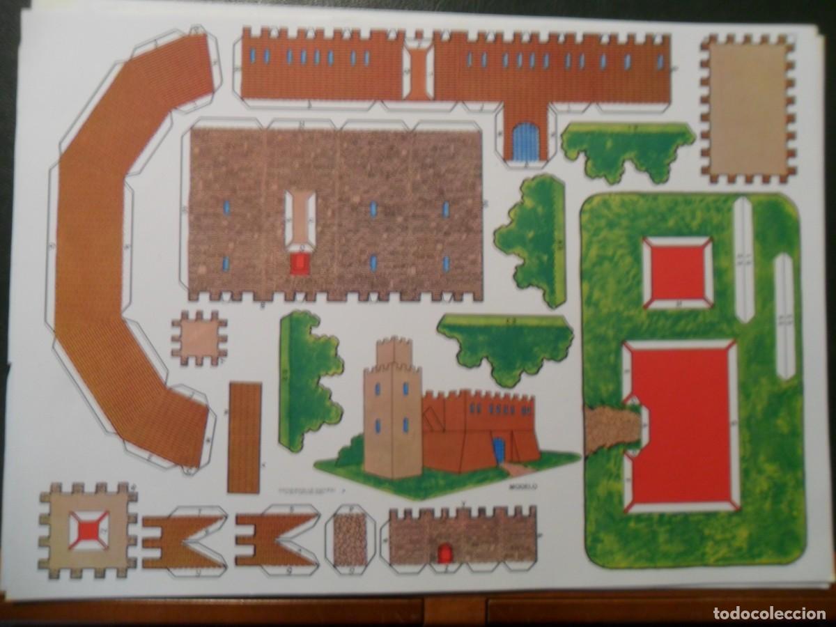 Coleccionismo Recortables: ESTAMPAS DE ESPA&Ntilde;A CASTILLO A&Ntilde;OS 60