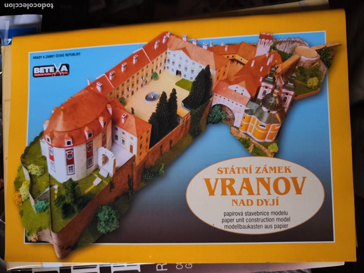 Coleccionismo Recortables: Palacio de Vranov. Recortable. Betexa