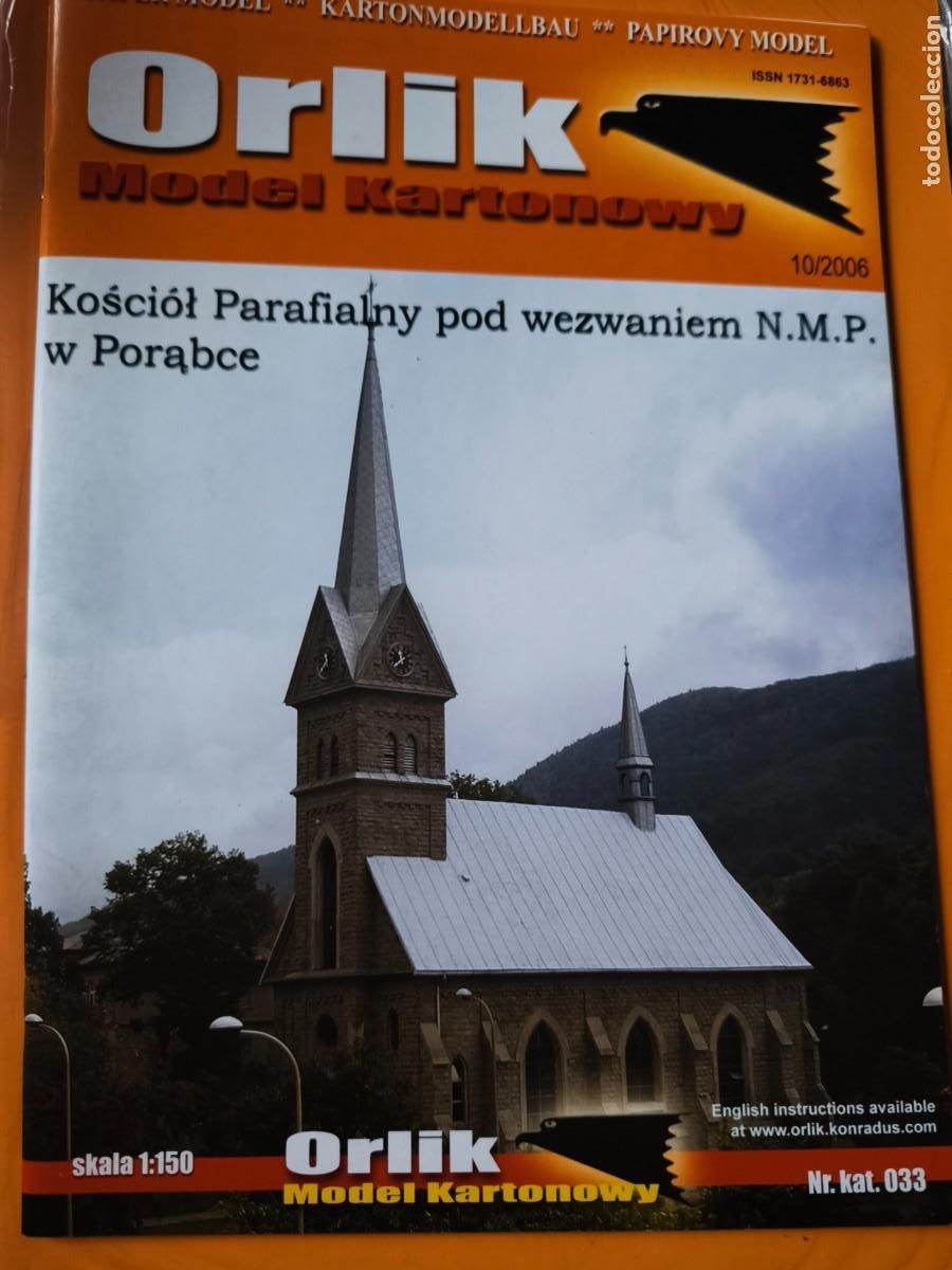 Coleccionismo Recortables: Iglesia de Parafialny. Orlik