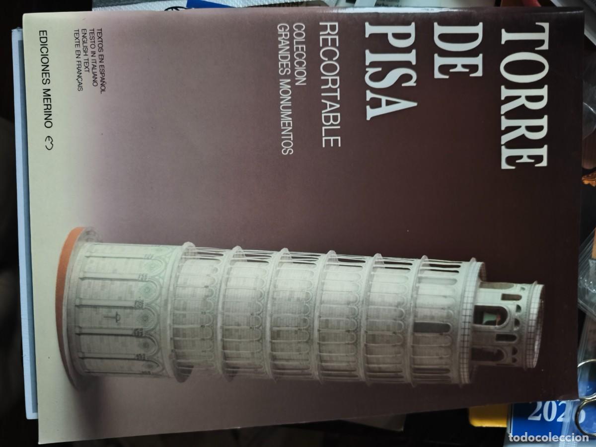 Coleccionismo Recortables: Torre de Pisa. Recortable. Merino