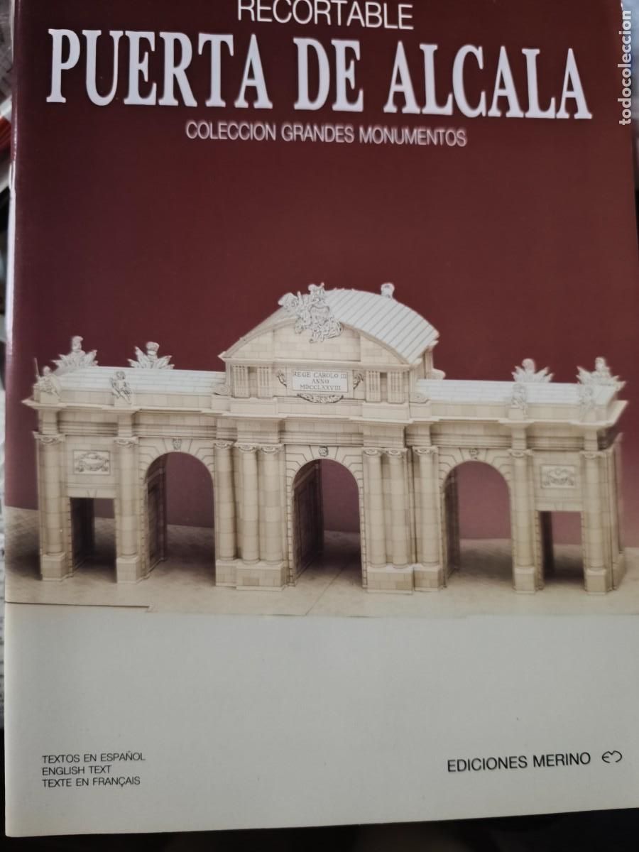 Coleccionismo Recortables: Puerta de Alcala. Recortable. Merino.
