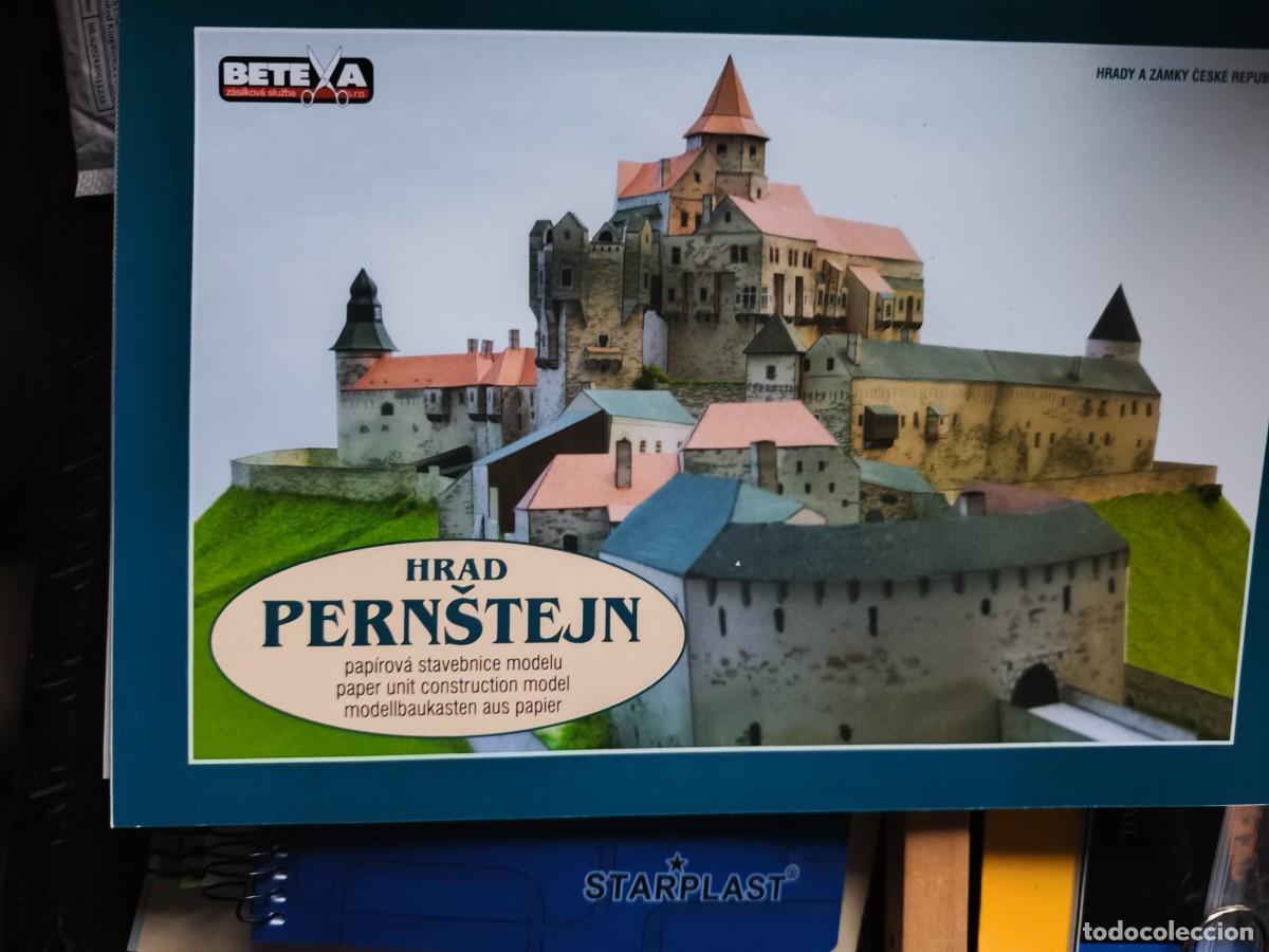 Coleccionismo Recortables: Castillo de Pernstejn. Recortable. Betexa