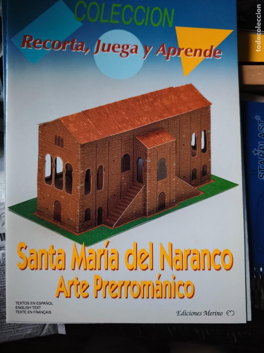 Coleccionismo Recortables: Santa Maria del Naranco.Recortable. Merino