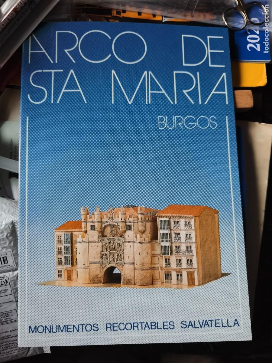 Coleccionismo Recortables: Arco de Santa Mar&iacute;a. Recortable. Salvatella.
