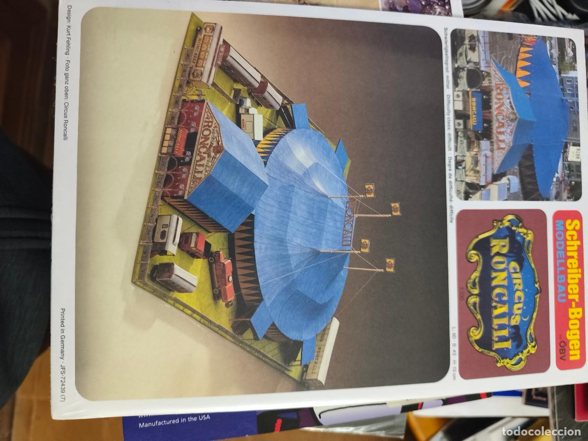 Coleccionismo Recortables: Circus Roncalli. Recortable. Schreiber Bogen