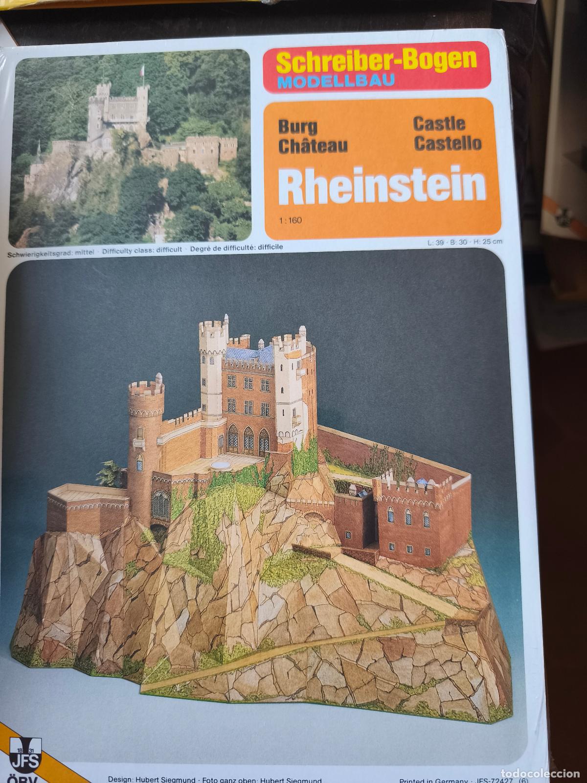 Coleccionismo Recortables: Rheinstein. Recortable. Schreiber Bogen