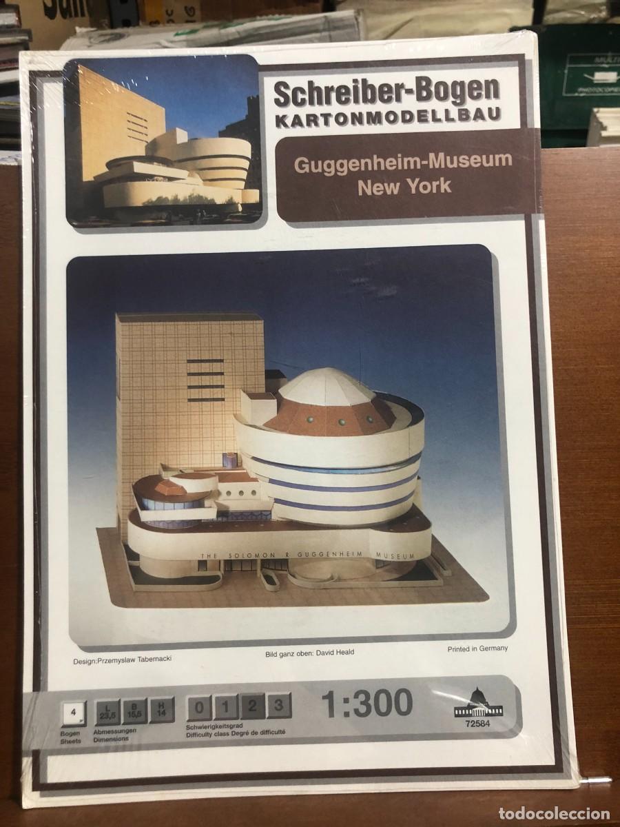Coleccionismo Recortables: Maqueta recortable Guggenheim museum - new york