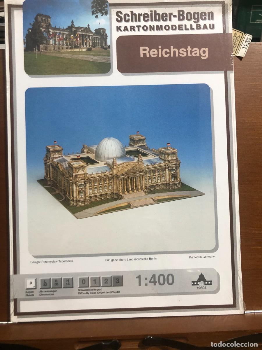 Coleccionismo Recortables: maqueta recortable Reichstag