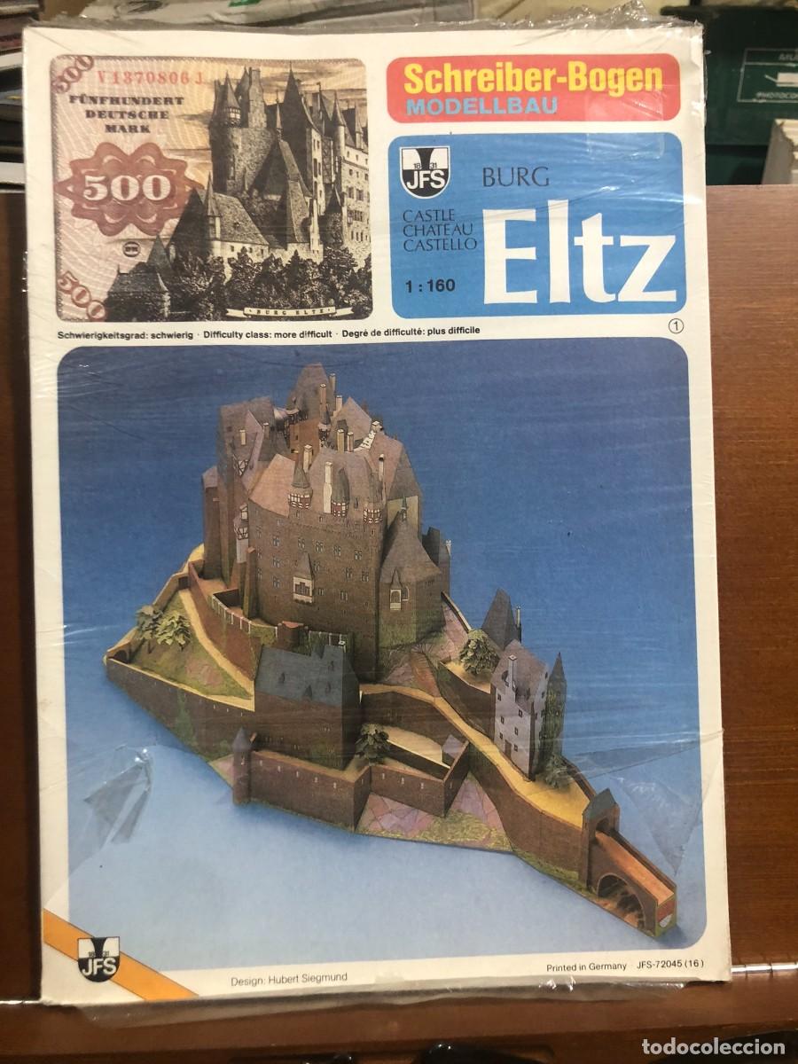 Coleccionismo Recortables: maqueta recortable castillo de Eltz