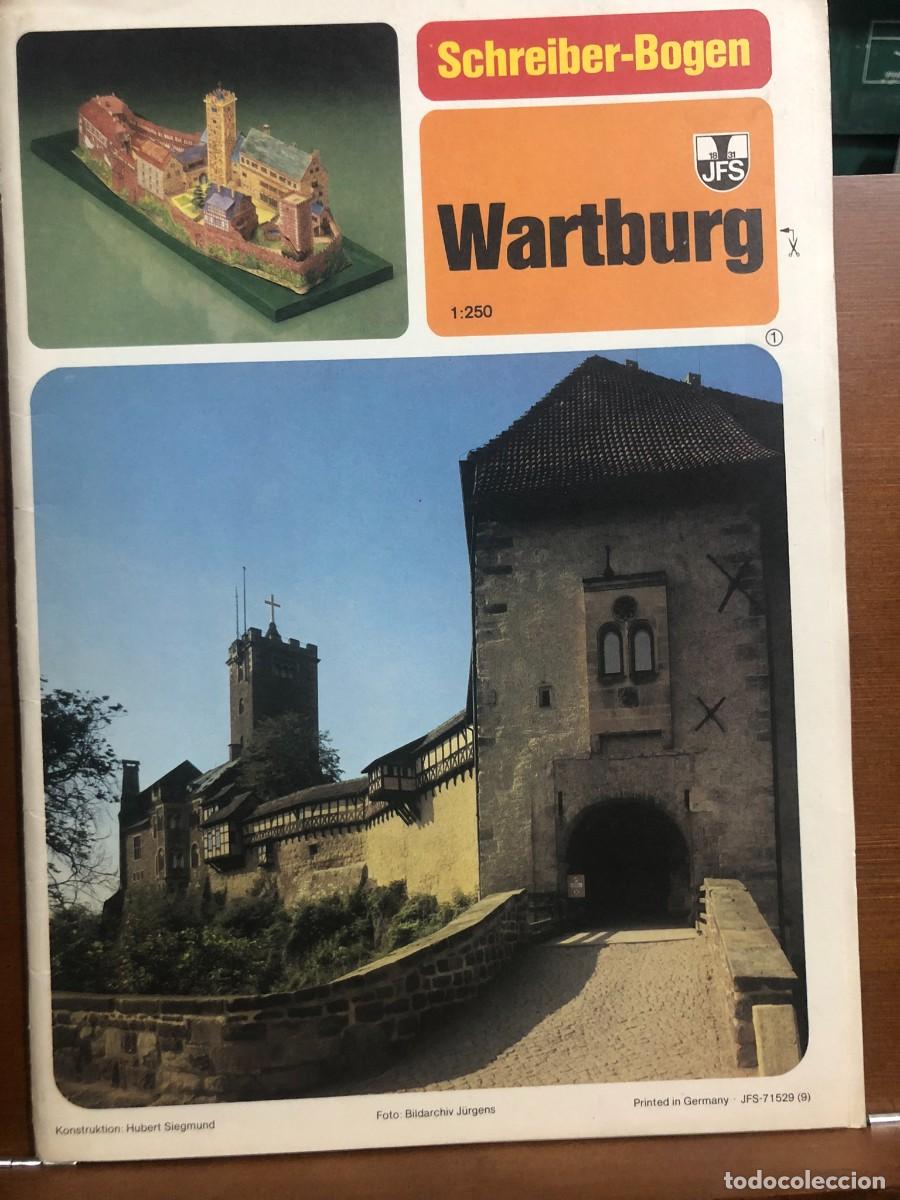Coleccionismo Recortables: Maqueta Recortable Wartburg