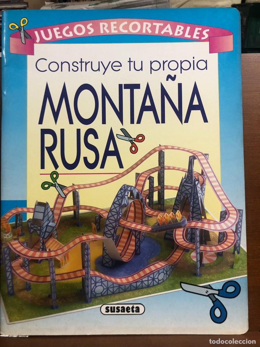 Coleccionismo Recortables: maqueta recortable Constuye tu propia Monta&ntilde;a Rusa