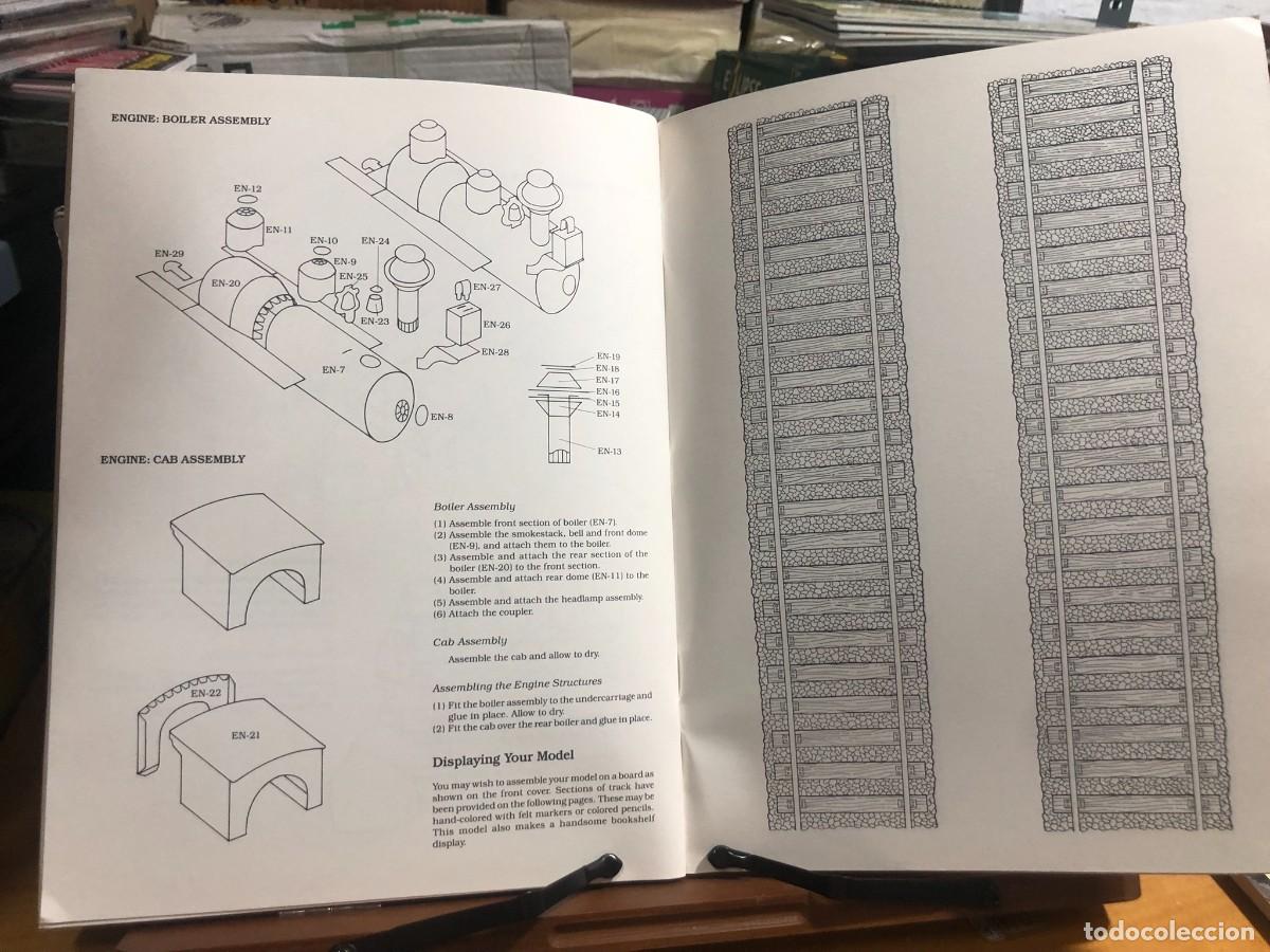 Coleccionismo recortables: maqueta recortable Old Fashioned Train - Foto 7