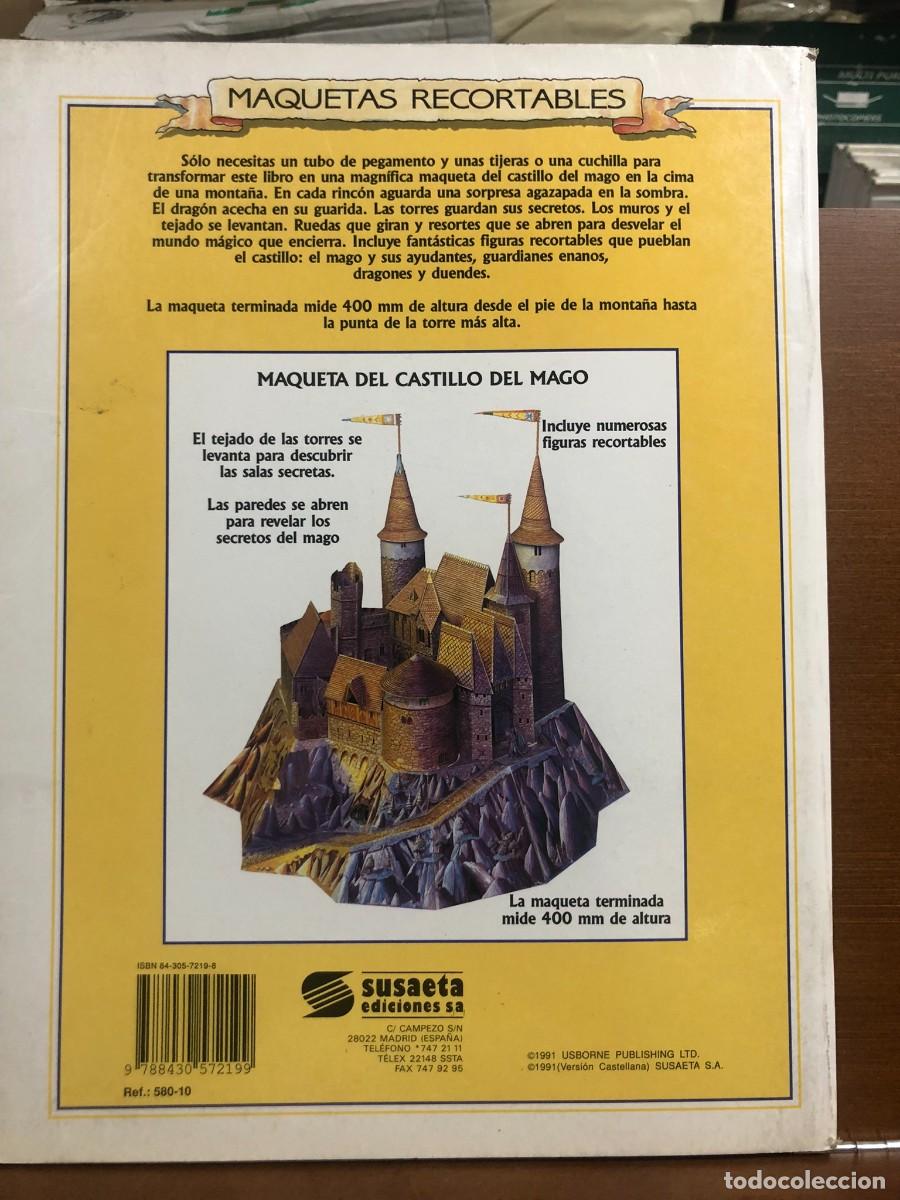 Coleccionismo recortables: maqueta recortable Castillo del Mago - Foto 2