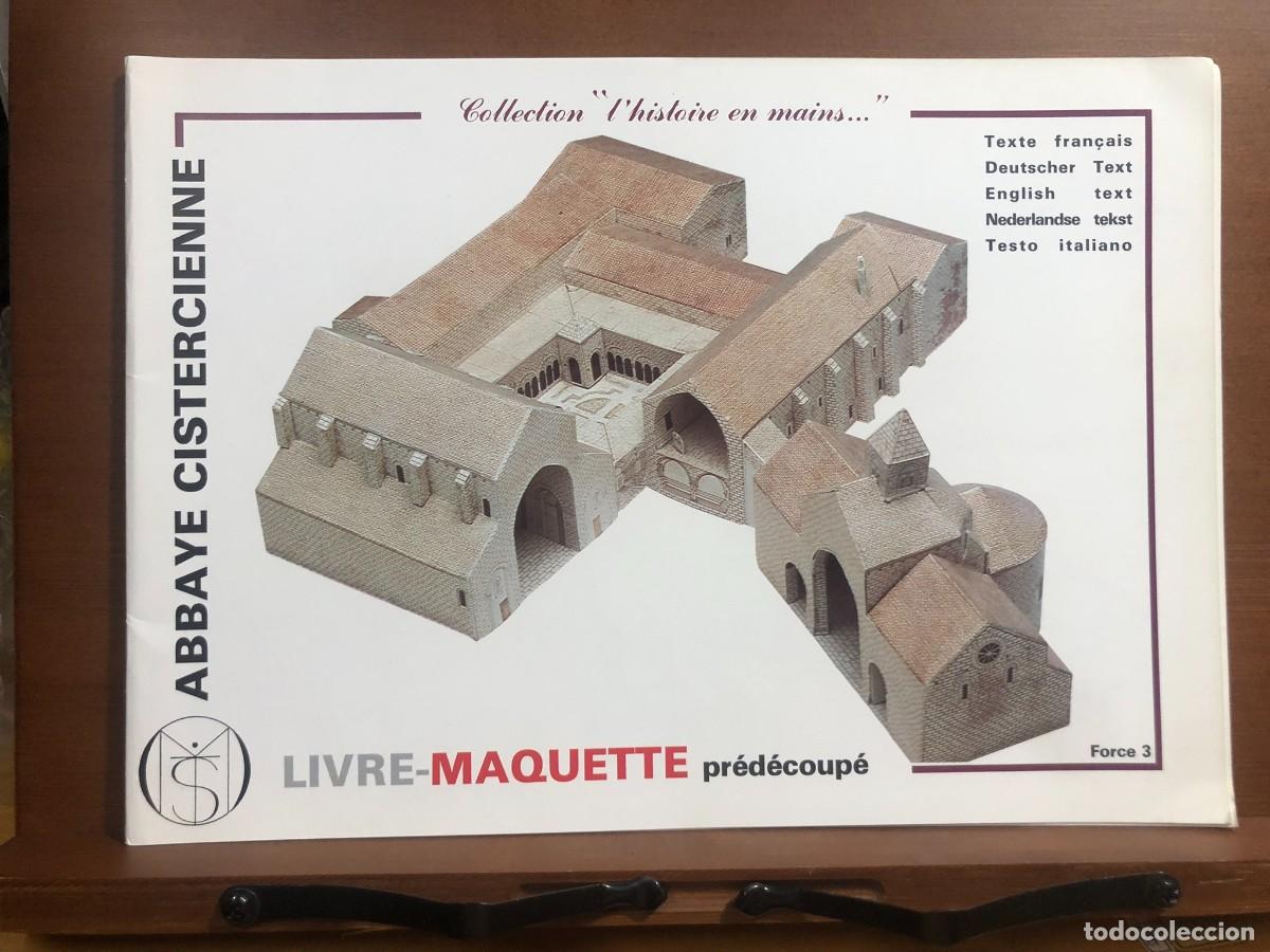 Coleccionismo Recortables: maqueta recortable Abbaye Cistercienne