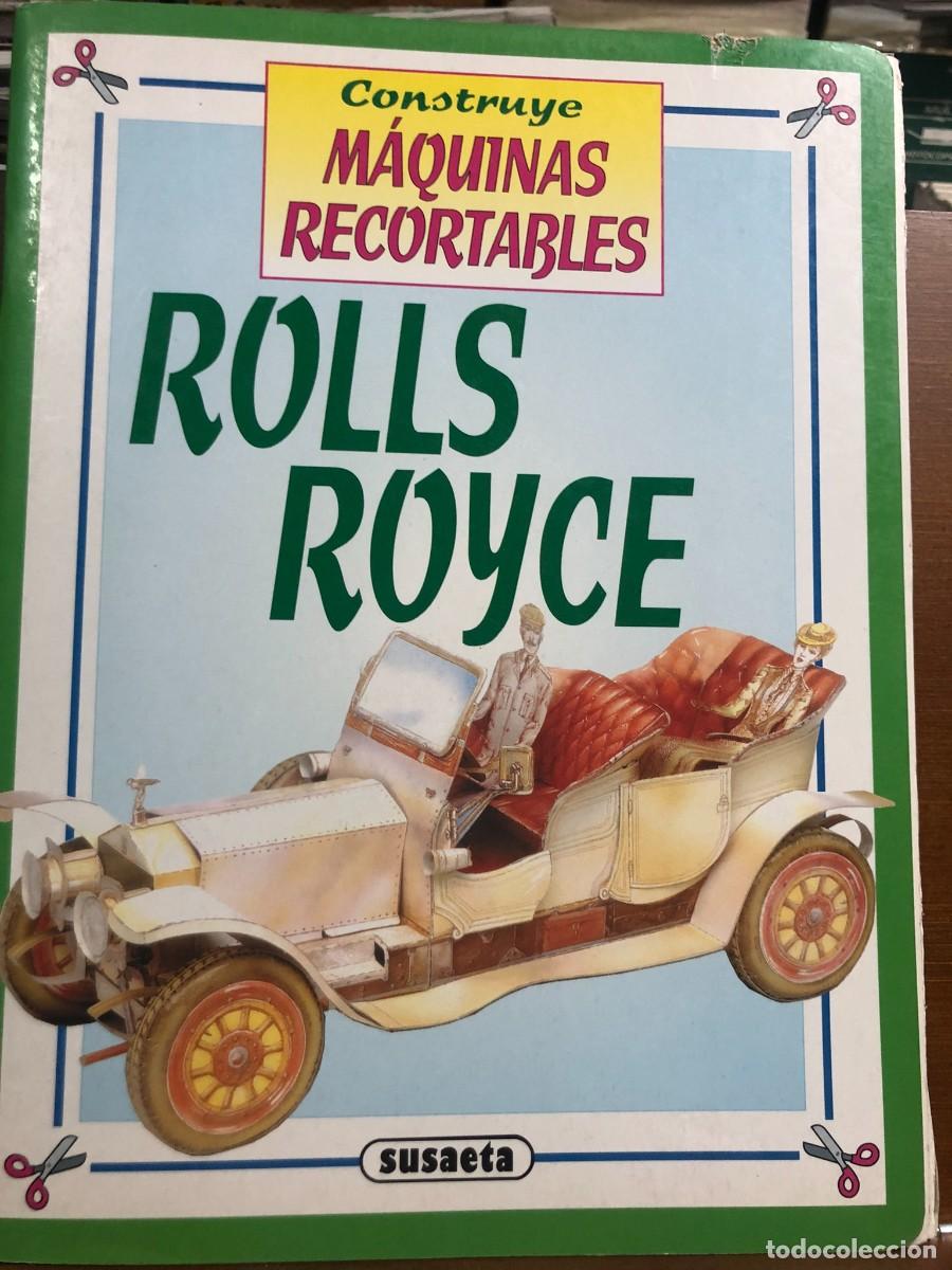 Coleccionismo Recortables: maqueta recortable Rolls Royce