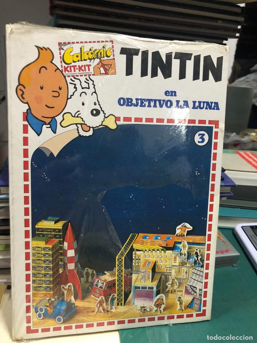 Coleccionismo Recortables: Diorama TINTIN EN OBJETIVO LA LUNA
