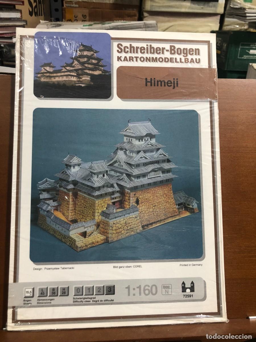 Coleccionismo Recortables: maqueta recortable Castillo de Himeji