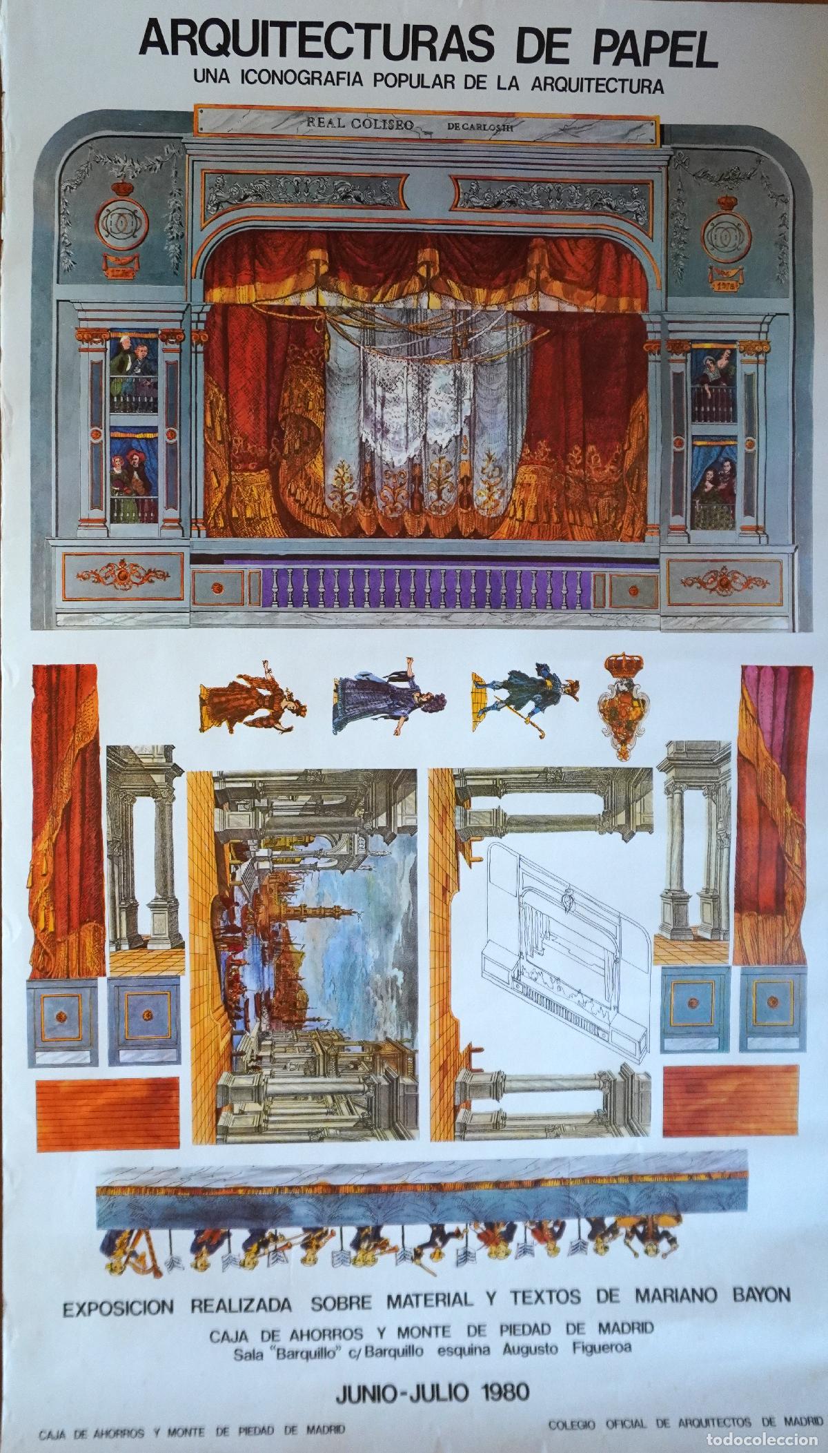 Coleccionismo recortables: MAQUETA RECORTABLE DEL TEATRILLO DEL REAL COLISEO DE CARLOS III