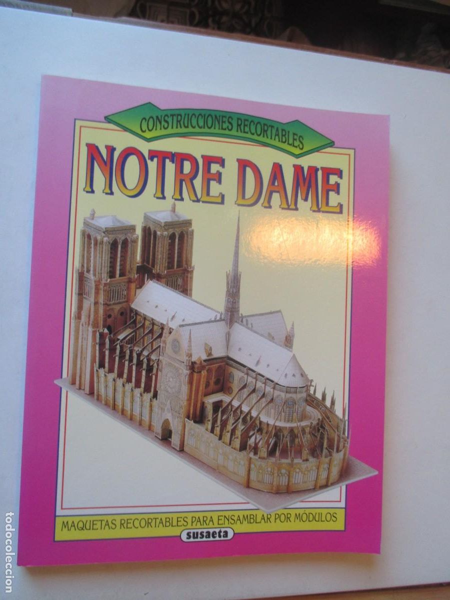 Coleccionismo recortables: Construcciones recortables Notre Dame W41913