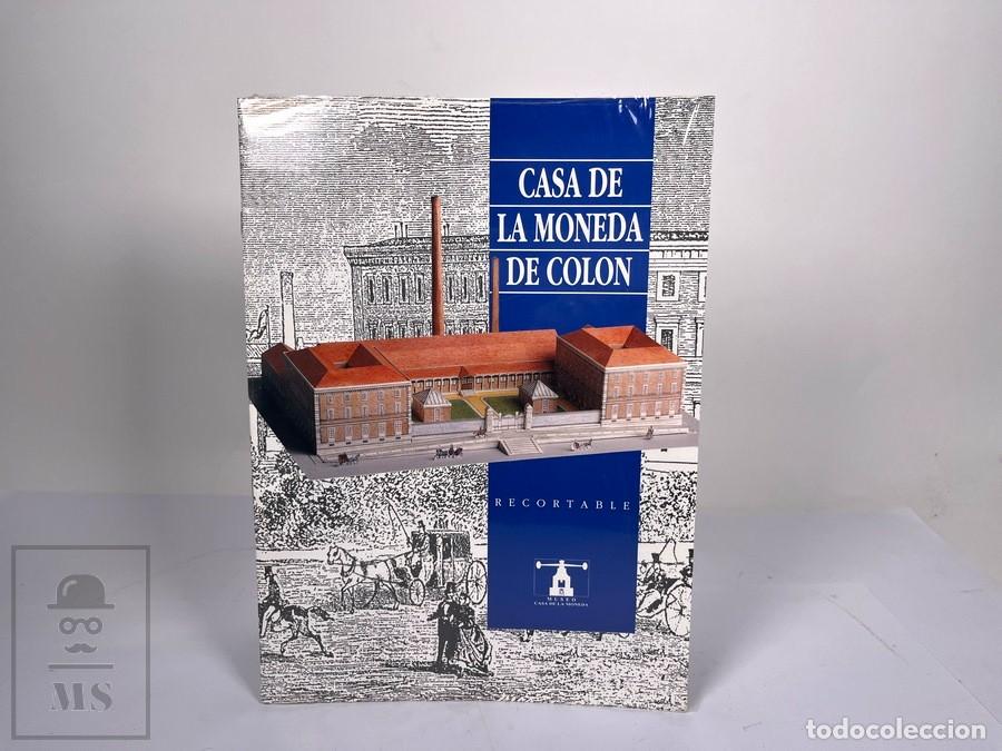 Coleccionismo recortables: Recortable Maqueta de la Casa de la Moneda de Col&oacute;n - Museo Casa de la Moneda / FNMT
