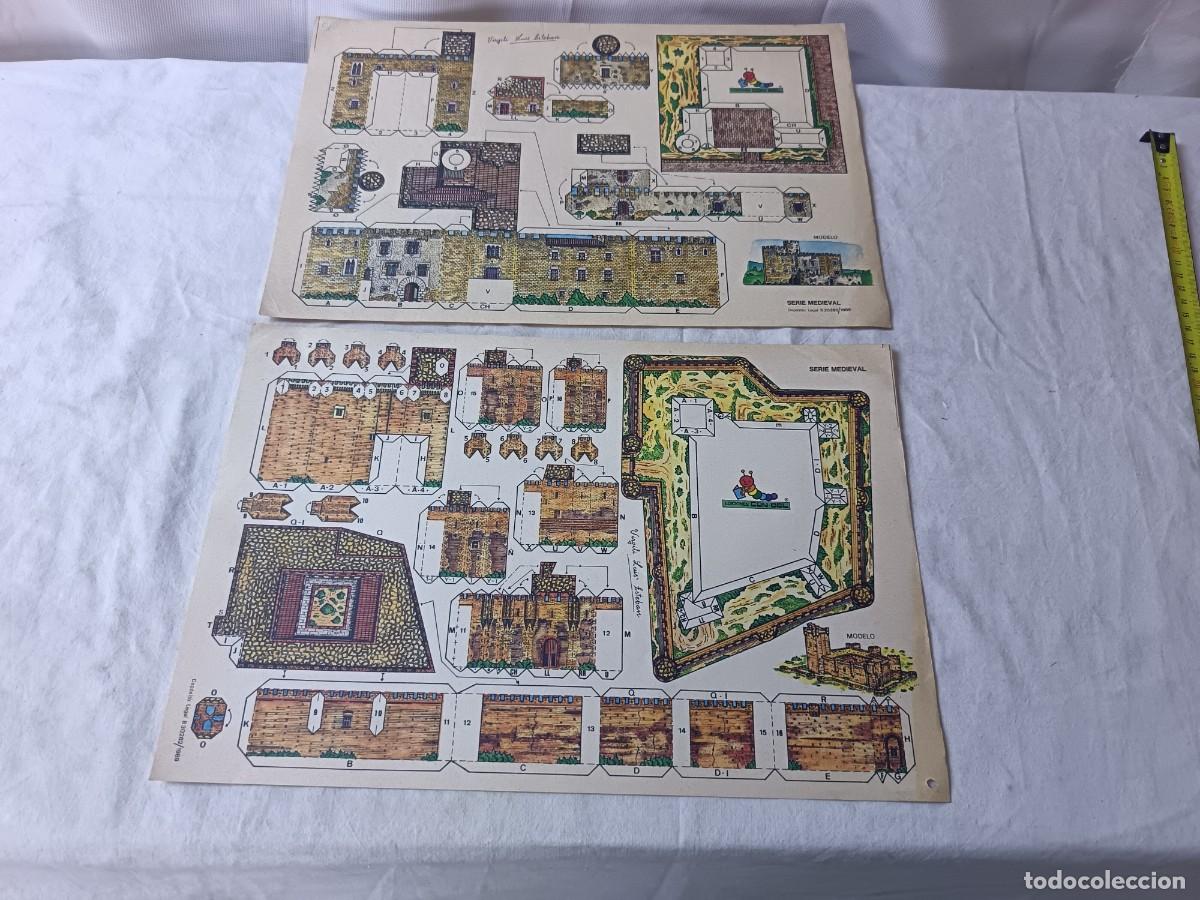 Coleccionismo recortables: Conjunto de Antiguos Recortables, serie Medieval, Ed. Con-Bel