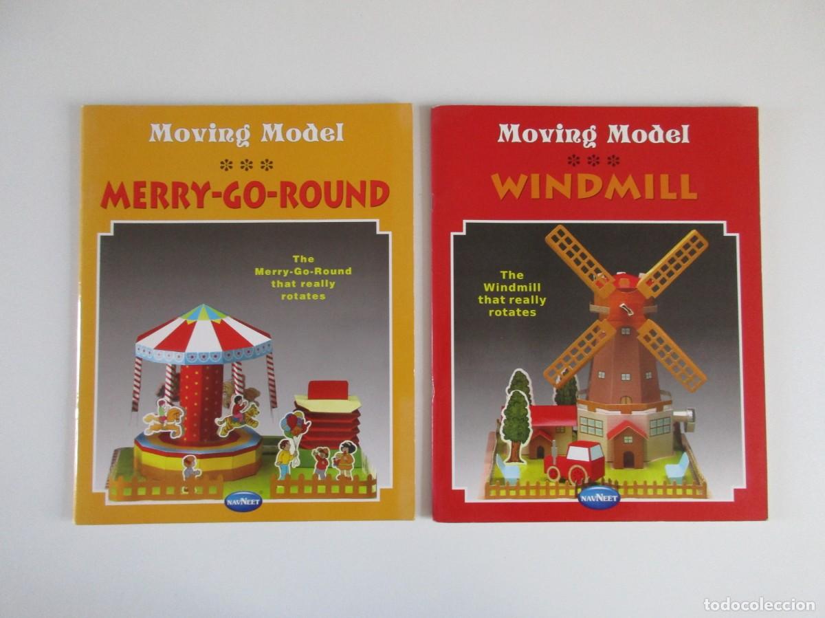 Coleccionismo recortables: LOTE 2 LIBROS DE RECORTABLES MOLINO DE VIENTO + TIOVIVO
