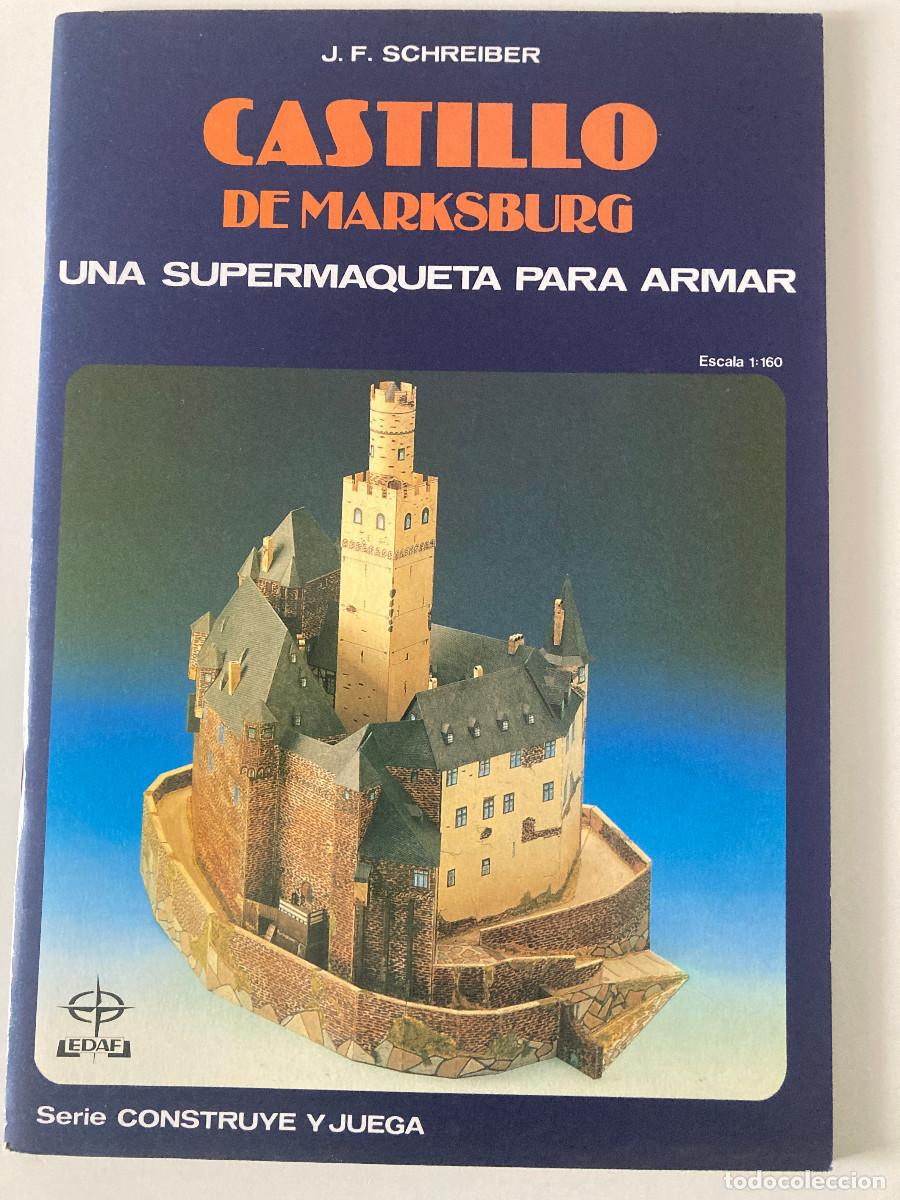 Coleccionismo recortables: Maqueta Recortable CASTILLO DE MARKSBURG - EDAF / J.F. Schreiber - Escala N (1:160) &iexcl;NUEVA E INTACTA