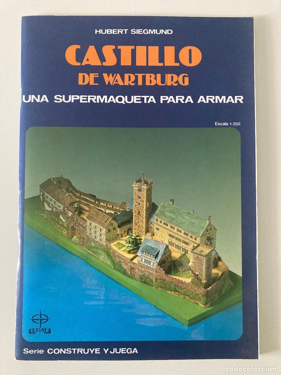 Coleccionismo recortables: Maqueta Recortable CASTILLO DE WARTBURG - EDAF / Hubert Siegmund - Escala 1:250 &iexcl;NUEVA E INTACTA!