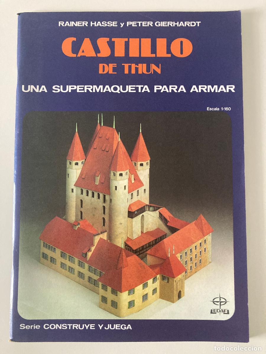 Coleccionismo recortables: Maqueta Recortable CASTILLO DE THUN - EDAF / J.F. Schreiber - Escala N (1:160) &iexcl;NUEVA E INTACTA! 199