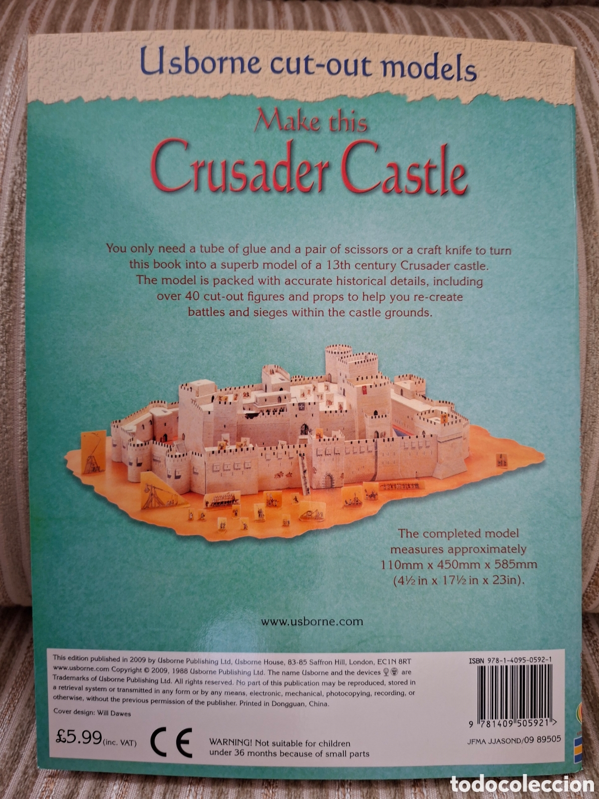 Coleccionismo recortables: RECORTABLE de CRUSADER CASTLE - Foto 2